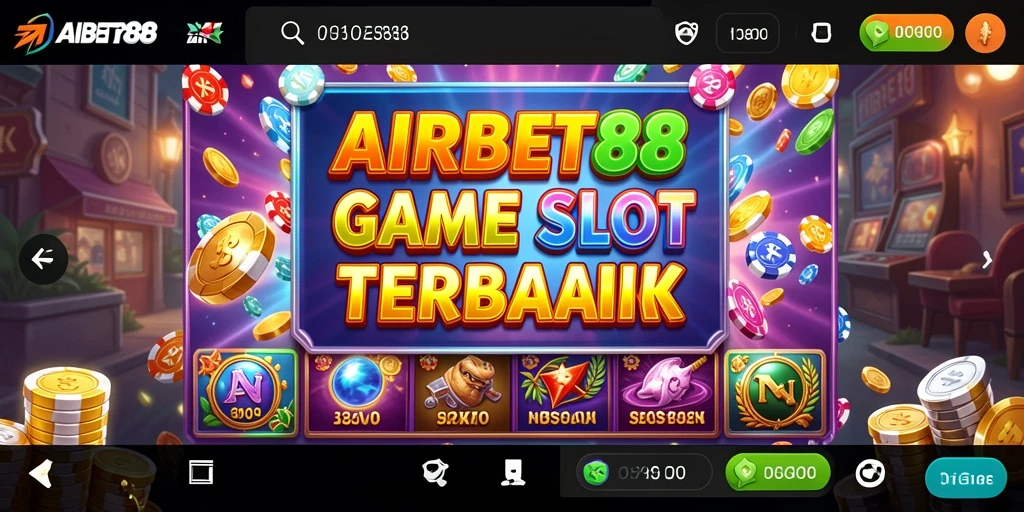 Tampilan gameplay menarik dari game Slot AIRBET88.