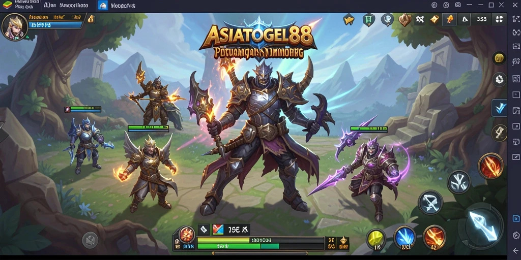 Tampilan gameplay maksimal di ASIATOGEL88