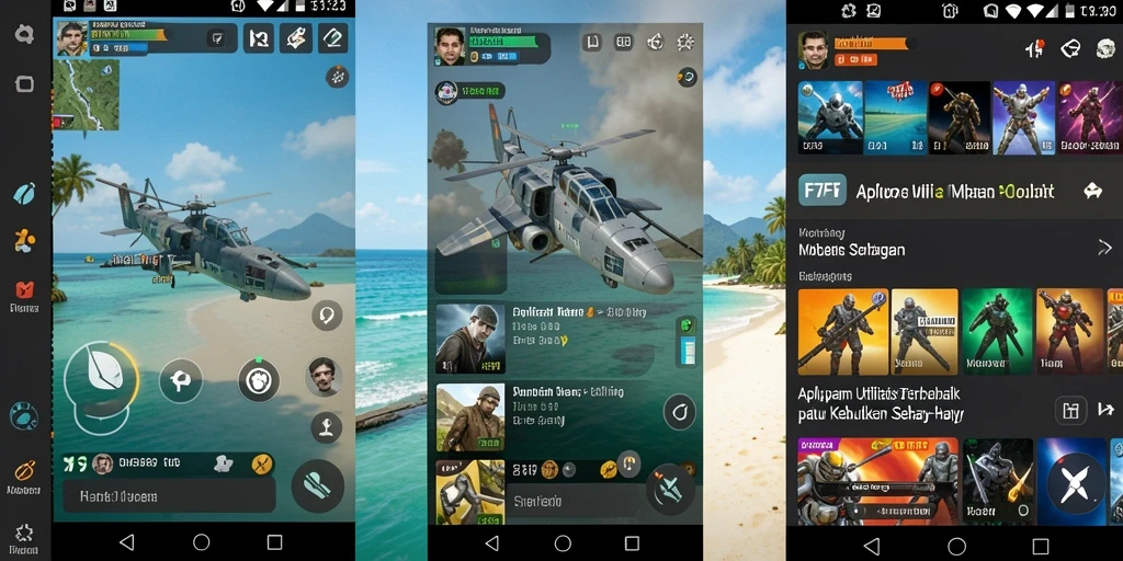 Screenshot utama F7F7 memperlihatkan antarmuka aplikasi utility yang intuitif.