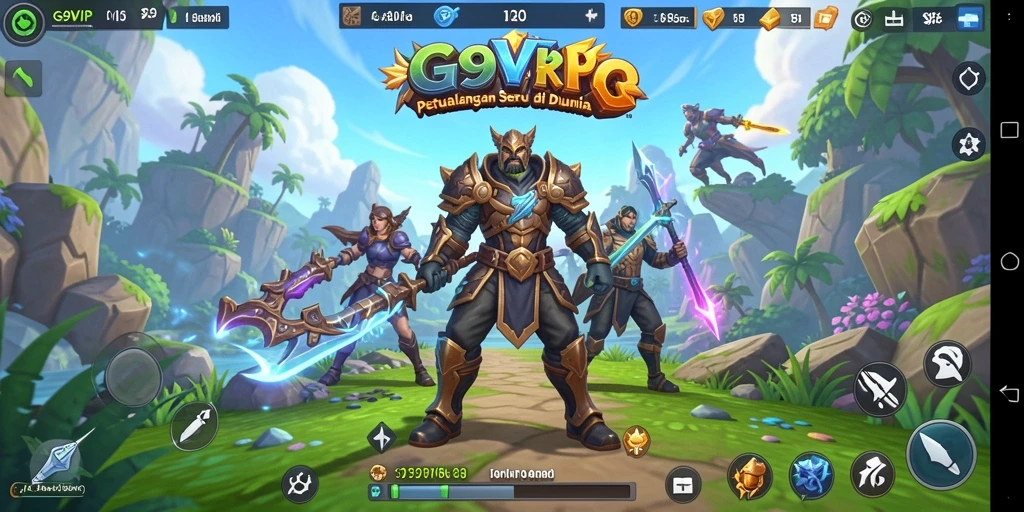 Gameplay menarik di G9VIP dengan karakter dan petualangan yang menantang.