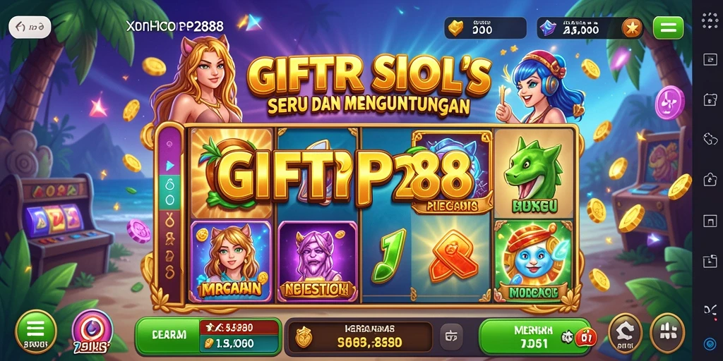 Tampilan slot GIFTRP288 yang menggugah selera dengan gameplay seru.