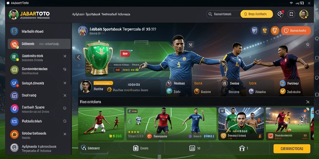 Tampilan menarik dari gameplay JABARTOTO saat taruhan olahraga.