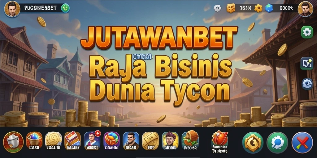 Tampilan gameplay seru dari JUTAWANBET yang menunjukkan interaksi bisnis.