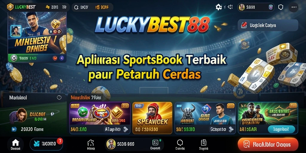 Tampilan utama LUCKYBEST88 dengan opsi taruhan yang menarik.