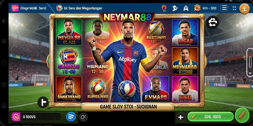 Tampilan menarik gameplay Slot NEYMAR88 yang mengasyikkan.