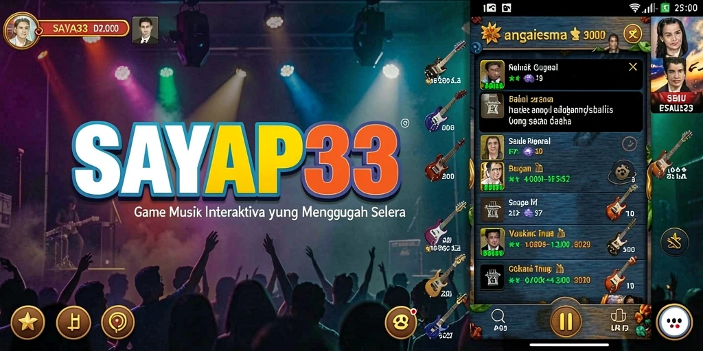 Tampilan gameplay SAYAP33 dengan grafis yang memukau dan gameplay seru.