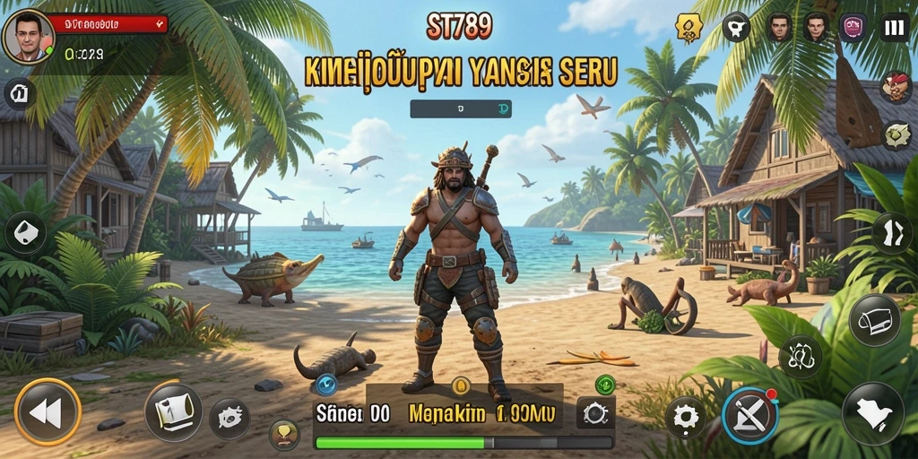 Tampilan menarik dari gameplay ST789 yang penuh petualangan.